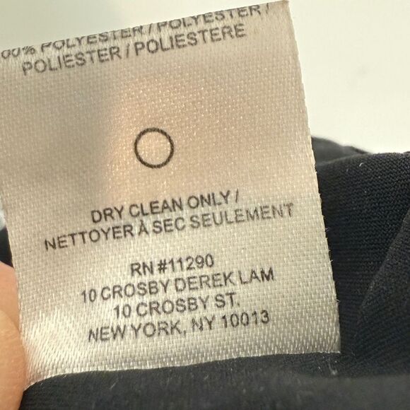 10 Crosby Derek Lam Navy White Shift Dress 0 - Picture 7 of 10